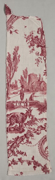 Fragments of Copperplate Printed Cotton, c. 1789. Firm of Christophe Philippe Oberkampf (French,