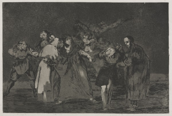 The Proverbs:  Wounds Heal Quicker Than Hasty Words, 1864. Francisco de Goya (Spanish, 1746-1828).