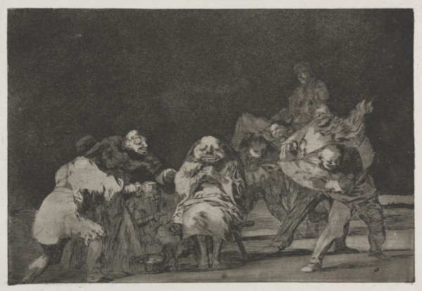The Proverbs:  Loyalty, 1864. Francisco de Goya (Spanish, 1746-1828). Etching and aquatint
