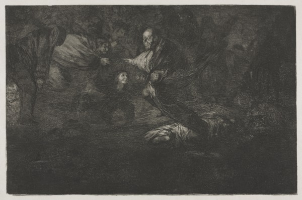 The Proverbs: God Creates Them and They Join Up Together, 1864. Francisco de Goya (Spanish,