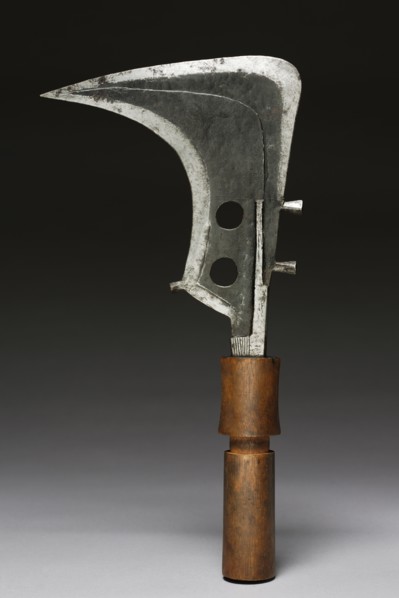 Throwing knife, 1800s. Central Africa, Democratic Republic of the Congo, Mangbetu, 19th century.