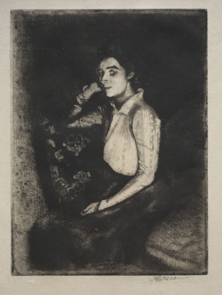 Le Biarotte, 1901. Albert Besnard (French, 1849-1934). Etching and aquatint; sheet: 48 x 34.8 cm