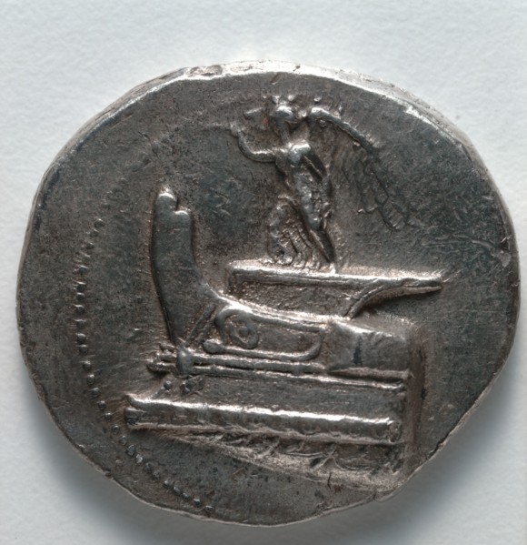 Tetradrachm, c. 300-295 BC. Greece, reign of Demetrius Poliorcetes ("The Beseiger"), late 4th