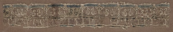 Fragment of a Tiraz-Style Textile, 1094 - 1130. Egypt, Fatimid period, Caliphate of al-Musta'li or