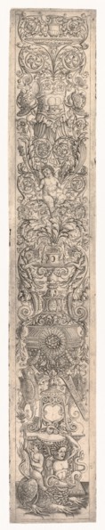Ornamental Panel: Triton Ridden by a Child, c. 1505-1515. Giovanni Pietro da Birago (Italian,