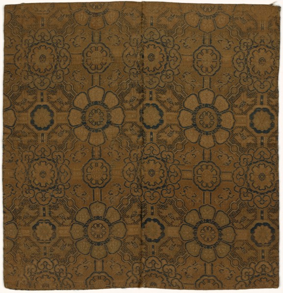 Silk Square used in Tea Ceremony, 1700s-1800s. Japan, 18th-19th century. Silk; average: 28 x 28.6