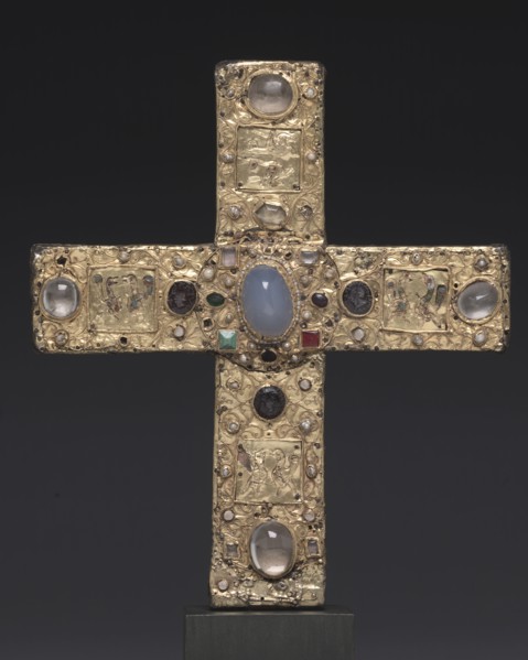 Ceremonial Cross of Count Liudolf, shortly after 1038. Germany, Lower Saxony?, Romanesque period,