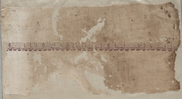 Fragment of a Tiraz, 1036 - 1044. Egypt, Fatimid period, Reign of Caliphate al-Mustansir, c. AH