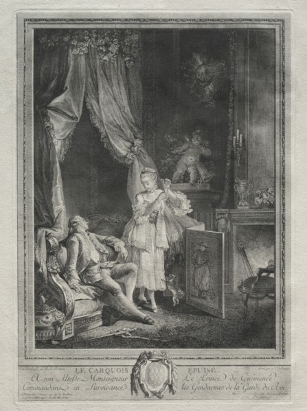 The Empty Quiver. Nicolas Delaunay (French, 1739-1792), after Pierre-Antoine Baudouin (French,