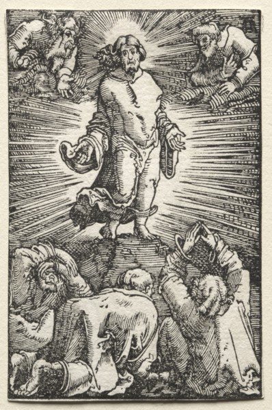 The Fall and Redemption of Man:  The Transfiguration, c. 1515. Albrecht Altdorfer (German, c.