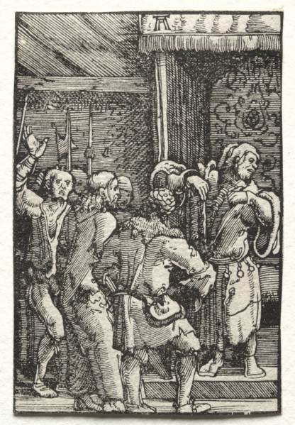 The Fall and Redemption of Man:  Christ before Caiaphas, c. 1515. Albrecht Altdorfer (German, c.