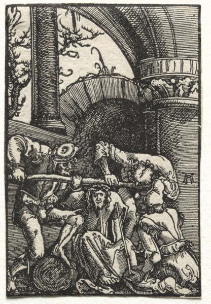 The Fall and Redemption of Man:  Christ Crowned with Thorns, c. 1515. Albrecht Altdorfer (German, c