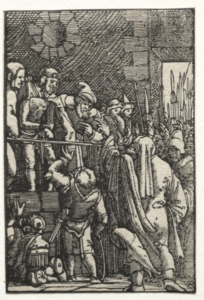The Fall and Redemption of Man: Ecce Homo, c. 1515. Albrecht Altdorfer (German, c. 1480-1538).