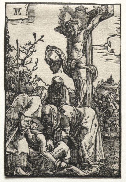 The Fall and Redemption of Man:  Christ on the Cross, c. 1515. Albrecht Altdorfer (German, c.