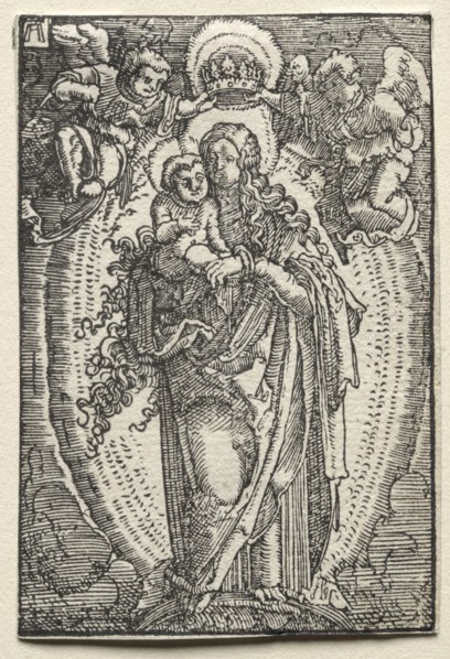 The Fall and Redemption of Man:  The Virgin as Queen of Heaven, c. 1515. Albrecht Altdorfer