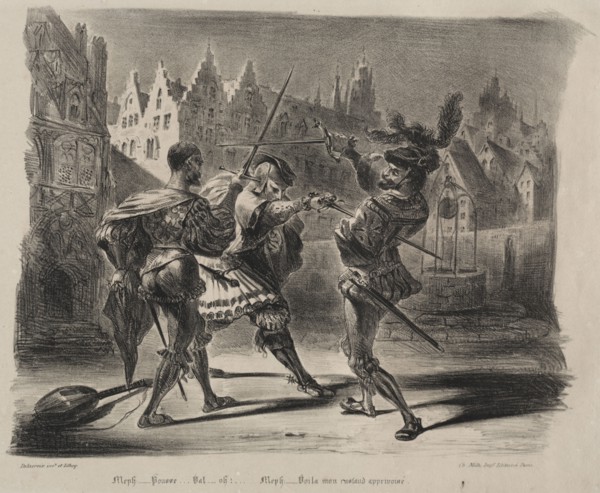 Faust: Tragédie de M. de Goethe, translated into French by Albert Stapfer.: Illustrations for
