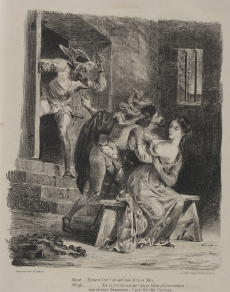 Faust: Tragédie de M. de Goethe, translated into French by Albert Stapfer.: Illustrations for
