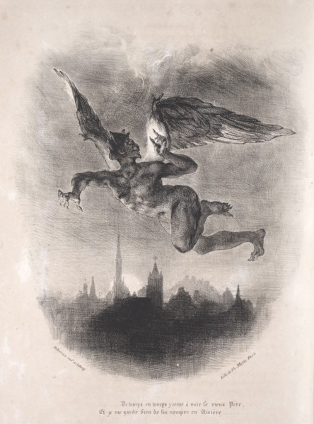 Faust: Tragédie de M. de Goethe, translated into French by Albert Stapfer.: Illustrations for