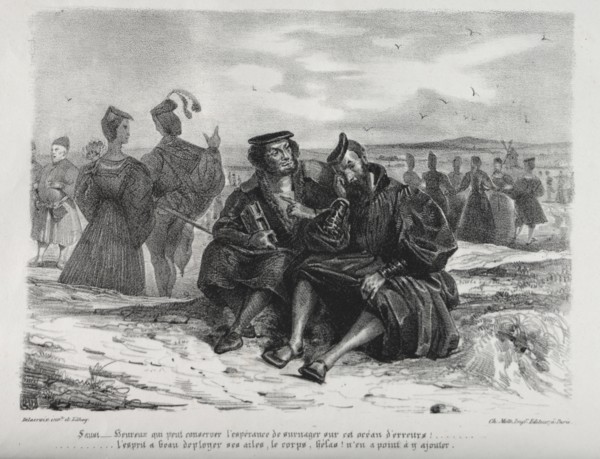 Faust: Tragédie de M. de Goethe, translated into French by Albert Stapfer.: Illustrations for