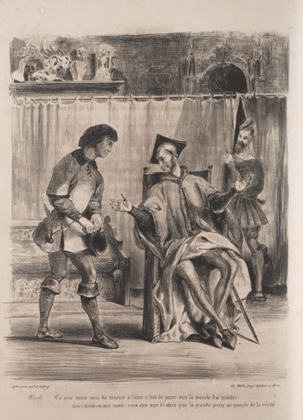Faust: Tragédie de M. de Goethe, translated into French by Albert Stapfer.: Illustrations for