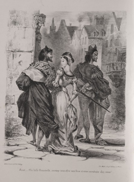 Faust: Tragédie de M. de Goethe, translated into French by Albert Stapfer.: Illustrations for