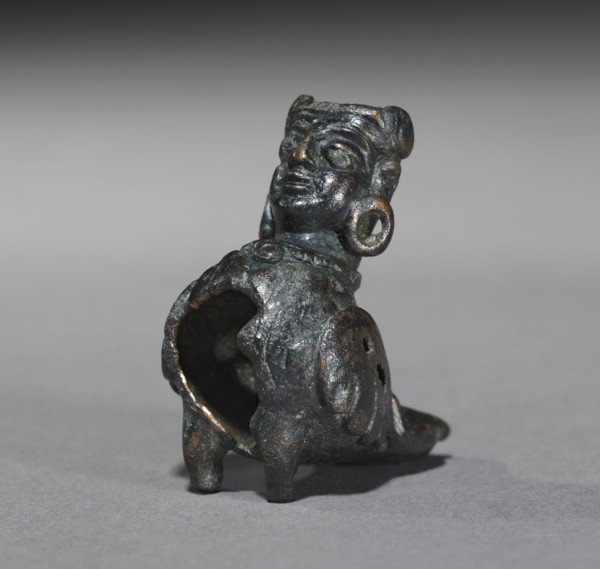Harpy, 1000s-1100s. Iran, Seljuk Period, 11th-12th Century. Bronze; overall: 6.5 cm (2 9/16 in.).