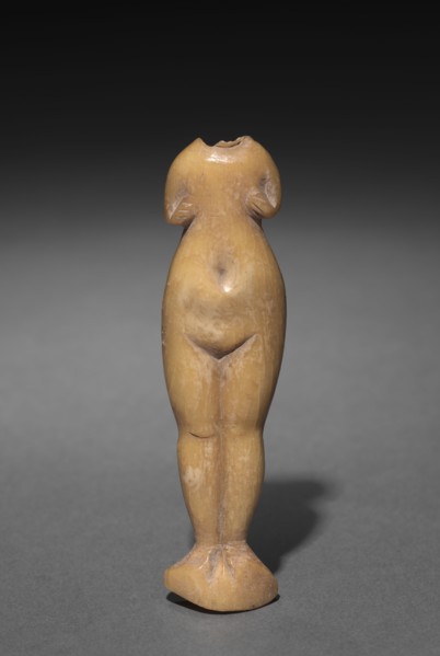 Figurine, 1-200. Parthian, 1st-2nd Century. Bone; overall: 8.6 cm (3 3/8 in.).