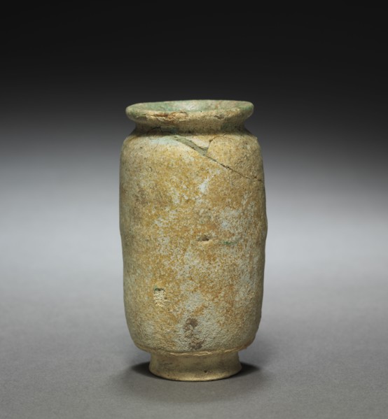 Bottle, 1-200. Parthian, 1st-2nd Century. Earthenware with weathered glaze; overall: 9.9 cm (3 7/8