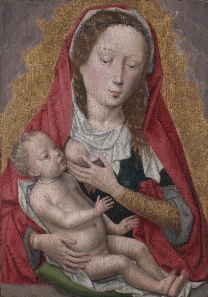 Virgin and Child, c. 1470-1480. Workshop of Hans Memling (Netherlandish, 1494). Oil on wood;