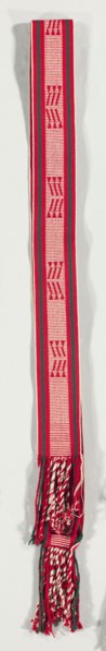 "Navajo Style" Belt/ Sash, c. 1900-1930. America, Native North American, Southwest, Navajo,
