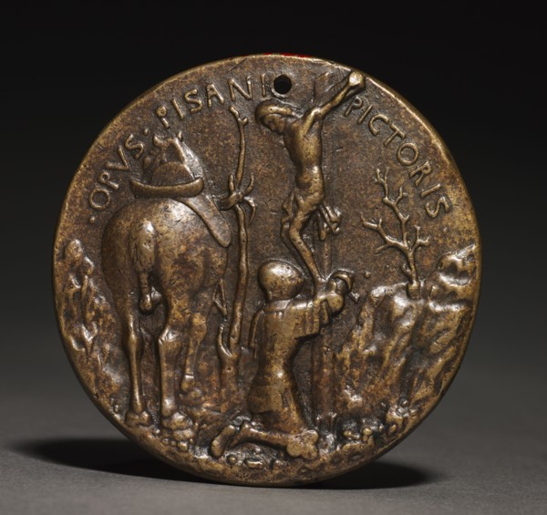 Portrait Medal of Domenico Novello Malatesta (reverse), c. 1445. Pisanello (Italian, Ferrara, c.