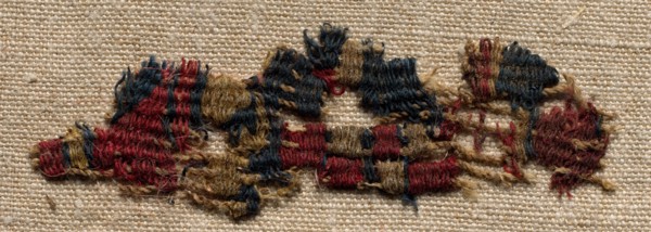 Wool Fragment, 3rd century. Syria, 3rd century. Tapestry weave: wool; average: 7.7 x 2.6 cm (3 1/16