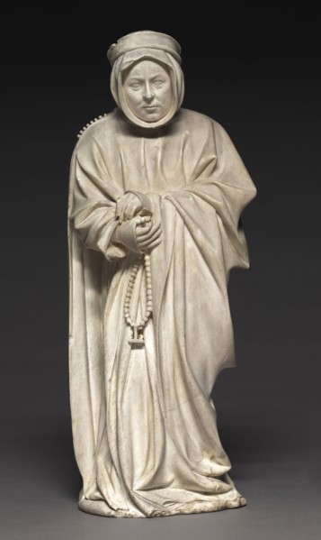 Mourner from the Tomb of Philip the Bold, Duke of Burgundy (1364-1404), 1404-1410. Claus de Werve