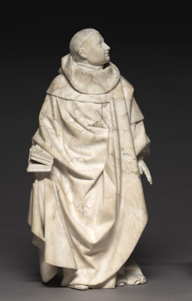 Mourner from the Tomb of John the Fearless and Margaret of Bavaria, 1443-45. Jean de la Huerta