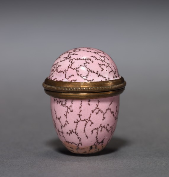Thimble and Container , mid-18th century. England, mid-18th century. Enamel on metal; overall: 3 x