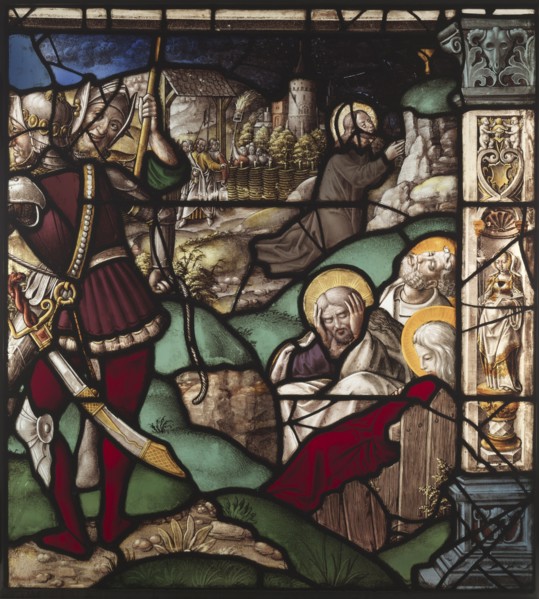 Christ in the Garden of Gethsemane, 1522-1526. Everhard Rensig (German), or Gerhard Remisch