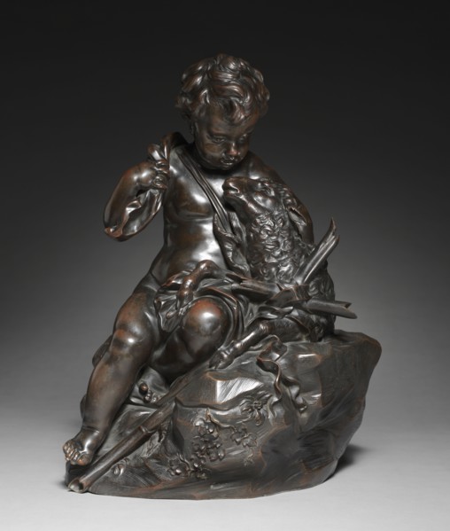 Young Saint John and the Lamb, c. 1680-1700. Probably by Giuseppe Piamontini (Italian, 1664-1742).