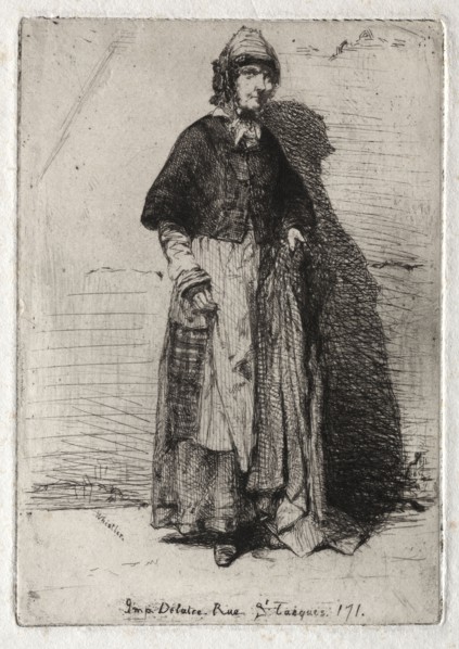 Twelve Etchings from Nature:  La Mère Gérard, 1858. James McNeill Whistler (American, 1834-1903).
