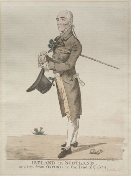 Ireland in Scotland, or a Trip from Oxford to the Land of Cakes, 1807. Richard Dighton (British,