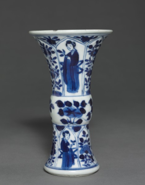 Beaker, 19th Century. China, Qing dynasty (1644-1911), Daoguang reign (1821-1850) - Xianfeng reign