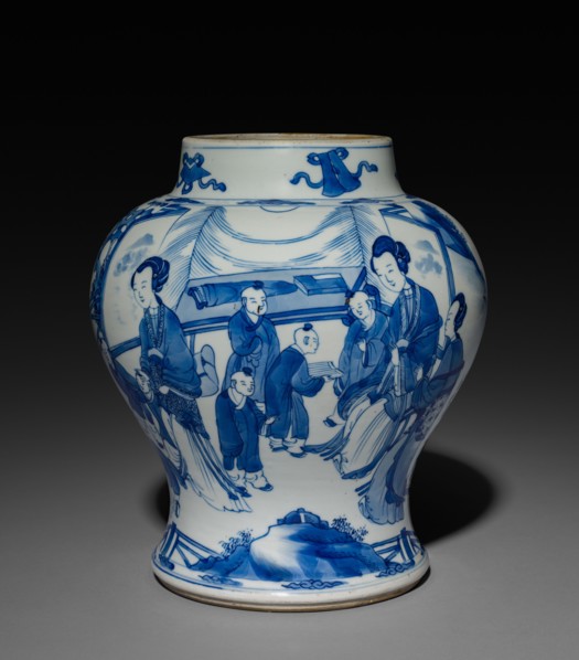 Vase, 1736-1795. China, Qing dynasty (1644-1912), Qianlong reign (1735-1795). Porcelain; overall: