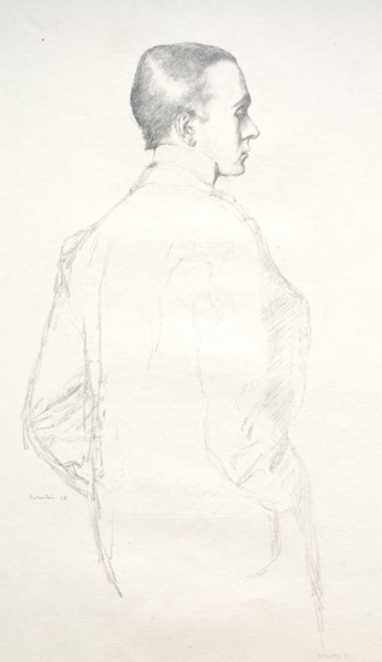 Max Beerbohm, 1898. William Rothenstein (British, 1872-1945). Lithograph