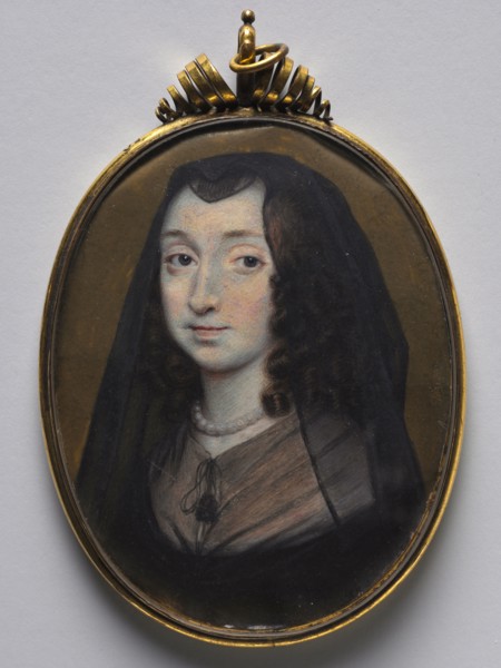 Portrait of Elizabeth Morrison, Lady Capell of Hadham, c. 1650. Richard Gibson (British, c.