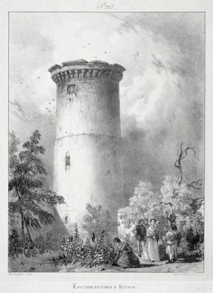 Voyages pittoresques et romantiques dans l'ancienne France,  Normandie:  Tour aux archives à