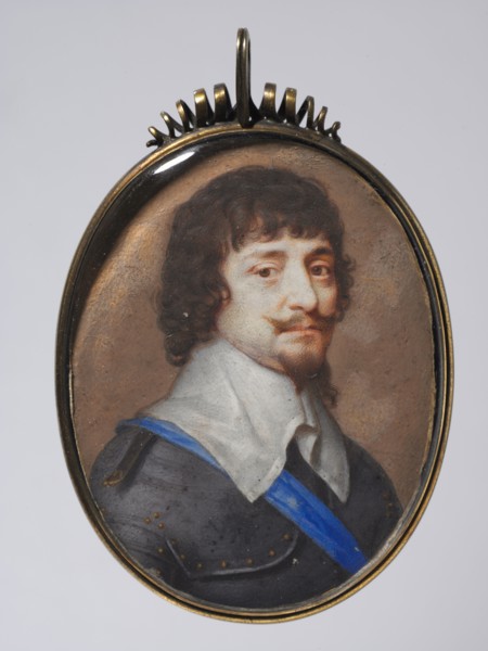 Portrait of Frederick V, Elector Palatine, King of Bohemia, 1630s. John Hoskins (British, c.