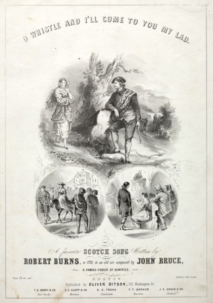 Oh Whistle and I'll Come to you, My Lad - Sheet Music Cover. Winslow Homer (American, 1836-1910).