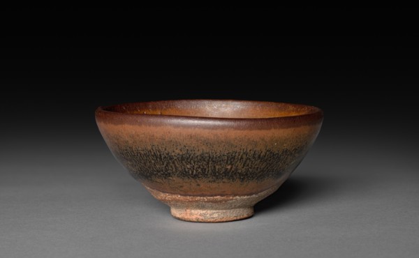 Tea Bowl: Jian ware, 960-1279. China, near Shui ch'i, Song dynasty (960-1279). Purplish brown