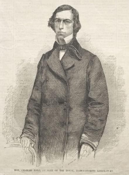 Hon. Charles Hale, Speaker of the House, Massachusetts Legislature, 1859. Winslow Homer (American,