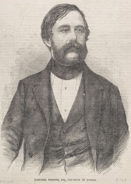Fletcher Webster, Esq., Surveyor of Boston, 1859. Winslow Homer (American, 1836-1910). Wood