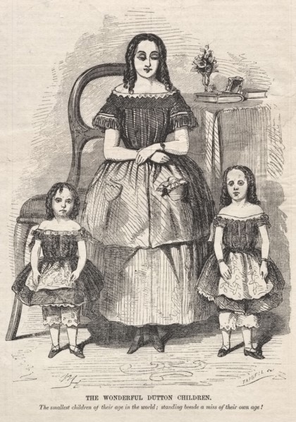 The Wonderful Dutton Children, 1859. Winslow Homer (American, 1836-1910). Wood engraving